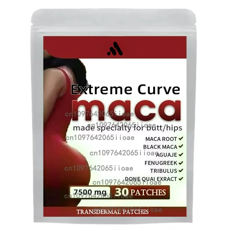 

Womens Maca Root Transdermal Patches Support Energy, Hormone Balance Made Specalty for Butt/hips 30 Patches