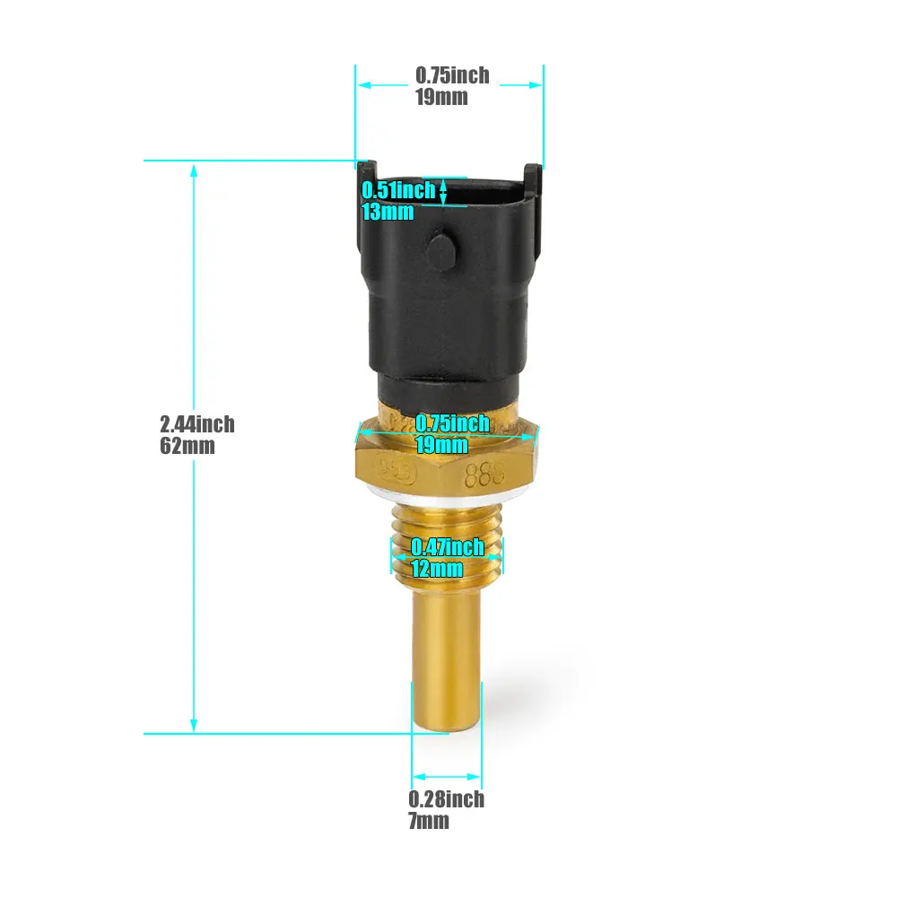 10 X สําหรับ Polaris Sportsman 570 700 800 850 X2 Scrambler Ranger Rzr 900 Xp อุณหภูมิอุณหภูมิ Sensor 0281002209 4010644
