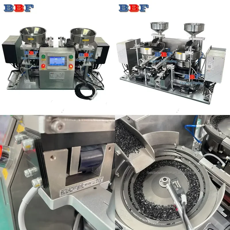 2026 CE Screws Bolts Nut Nails Chips Counting System Vibratory Bowl Feeder with Counter