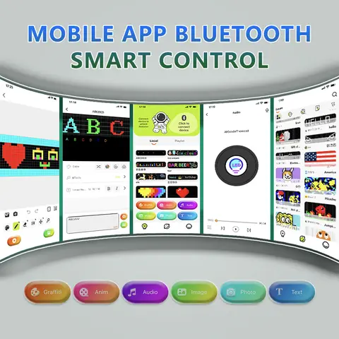 Flexibel LED-panel Digitala meddelanden Rörlig mjuk LED-skylt RGB-textmatrismodul Skärmreklam Körande LED-bildisplay 6 best sales flexibel LED-display - №5