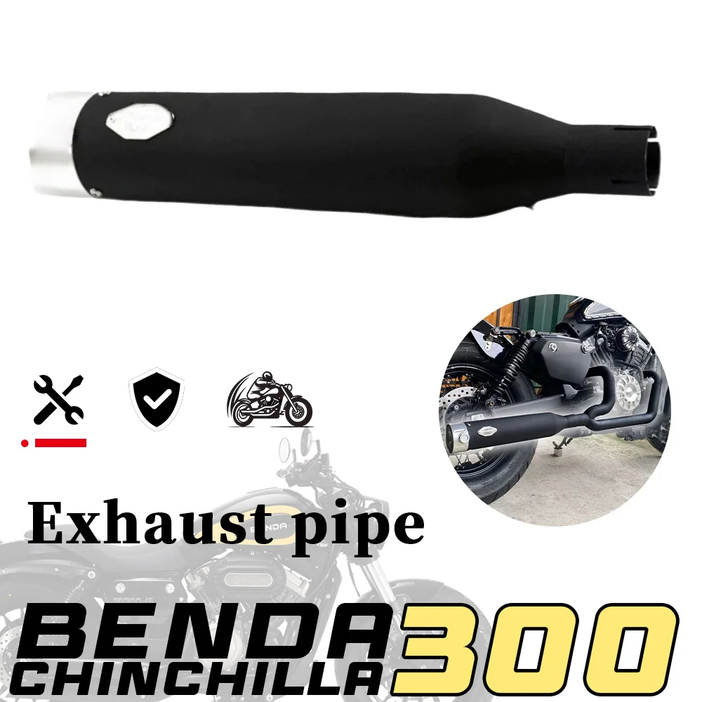 

Stainless steel exhaust pipe for valves BENDA CHINCHILLA 300 exhaust system direct installation without damage 300 chinchilla