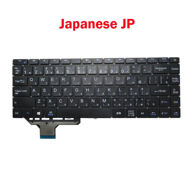 Imagem -04 - Laptop Keyboard para Insys Mb3081010 93179 U13khr Np13kw-pro-r Portugal Eua Estados Unidos Novo br jp po sp uk us