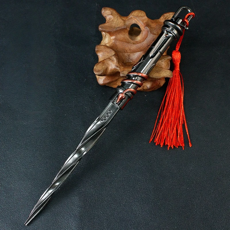 20cm/7.87in arena breakout coleção de modelos de brinquedo para fechar armas de combate placa dentes puxando armadura metal jogo periferia presente