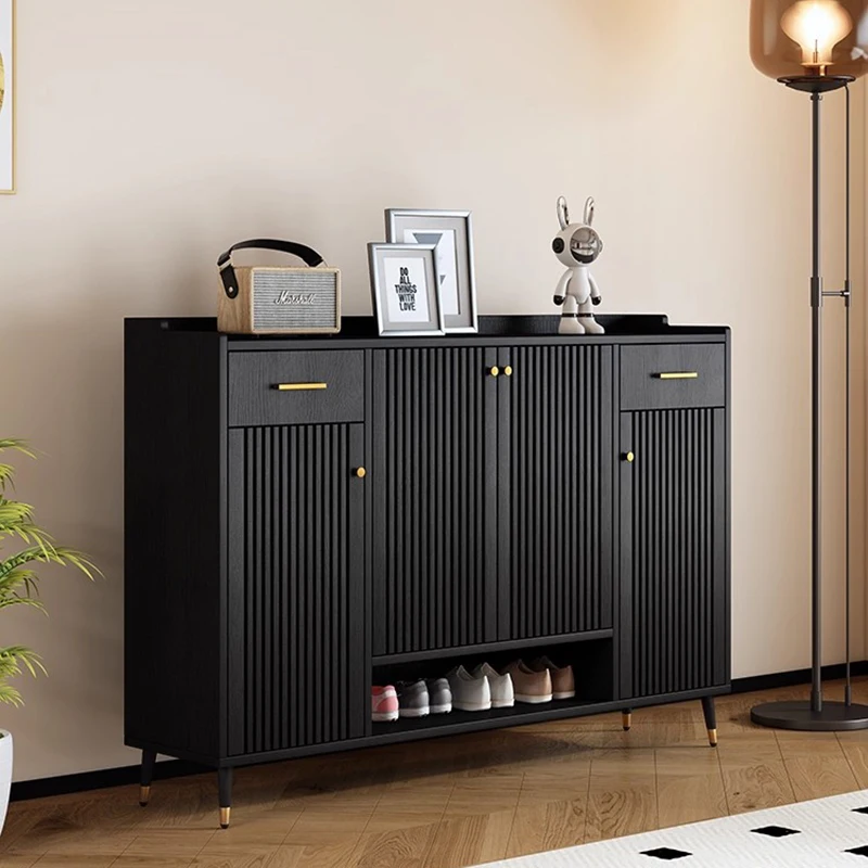 

Slim Rack Wood Shoe Cabinet Corner Large Capacity Entrance Shoe Cabinet Organizer Storage Meubles De Maison Organizer Furniture