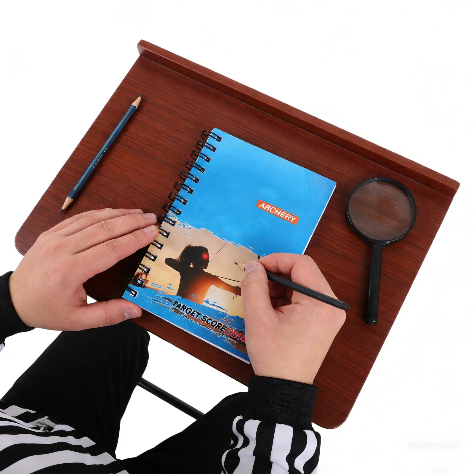 

Archery Scorecard Book Spiral Bound Portable Tournament Field Practice Journal Competition Archery Log Notebook Tracker