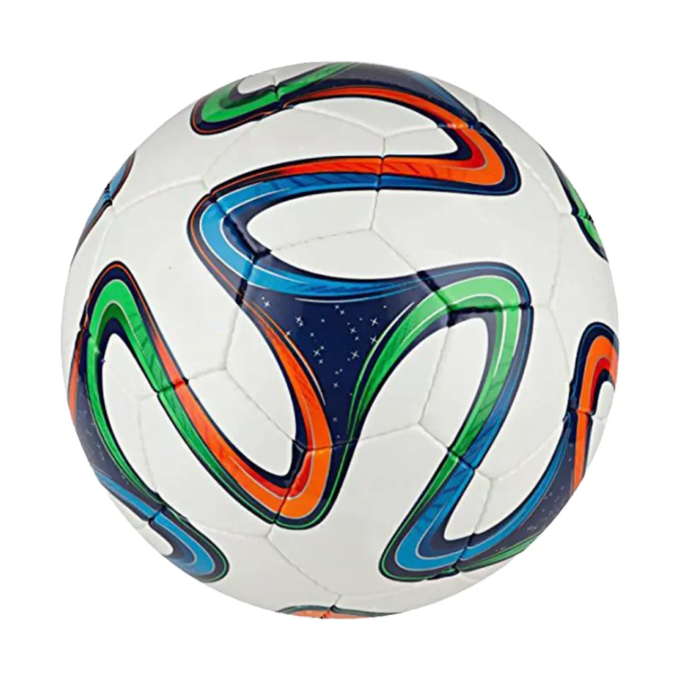 

Lydoo Превосходный футбольный мяч, утолщенный футбольный мяч из искусственной кожи с машинной прошивкой, размер 5, OEM логотип, оптовая продажа на заказ для гоночного поезда