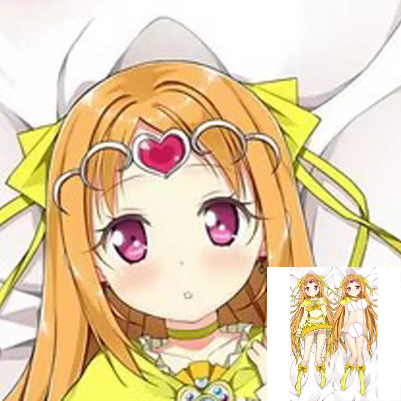 

Dakimakura Anime Cure Muse Double-sided Pillow Cover Print Life-size body pillows cover Adult pillowcase 2024