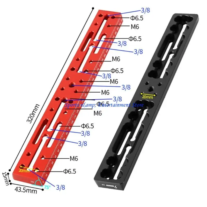 G7NF Easy Setups Schmalschienen-Schwalbenschwanz-Montageplatte für präzise Teleskopausrichtung – Detail 2