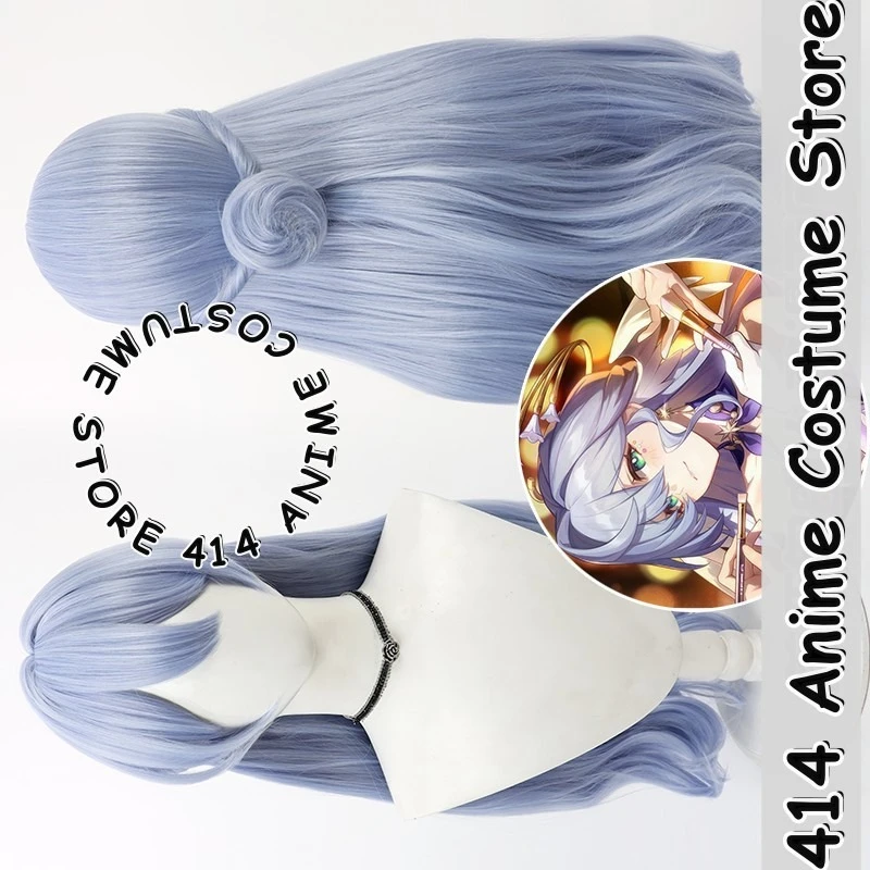 

Game & Anime Robin Cosplay Wig Honkai: Star Rail Heat-Resistant Fiber Synthetic Hair