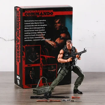 NECA コマンドー NECA Schwarzenegger Commando Action Figure Model Toys