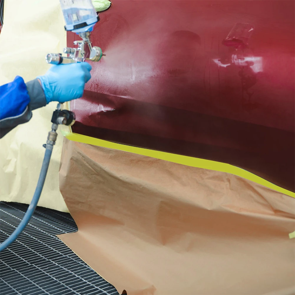 

4 Rolls 6x50 Semi Transparent Masking Film for Car Spray Graphics Cutting Templates Stencil Making Design Transfer Automotive