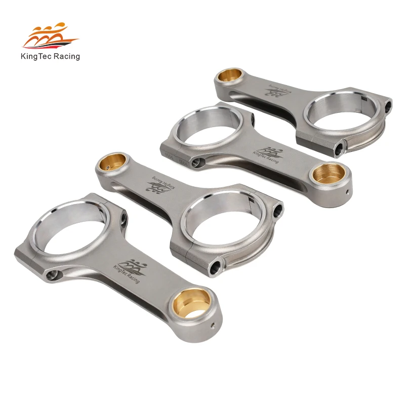 KTKROD G16B Connecting Rod Shot Peened Heat Treated for Suzuki Vitara Cultus 1.6L SOHC Conrod Motor Tuning