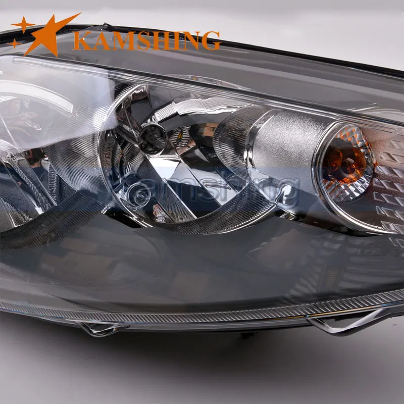 CAPQX For Ford Fiesta 2009 2010 2011 2012 Front Bumper Head Light Headlamp Day Running Light Driving Lamp Headlight Head Lamp