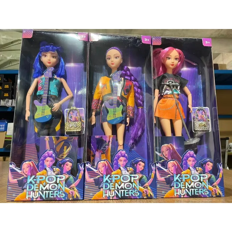 

2025 New Demon Hunters Vinyl Doll Action Figurine adorable premium doll characters high quality collection for doll collectors