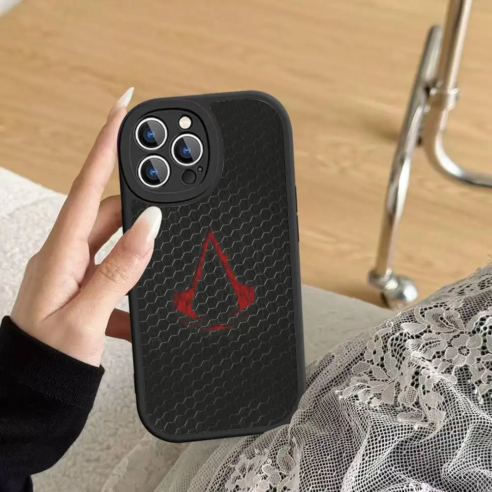 A-Assassin S-Creed Gaming Phone Case For IPhone 16 15 14 13 12 11 Pro Max Plus Leather Cover