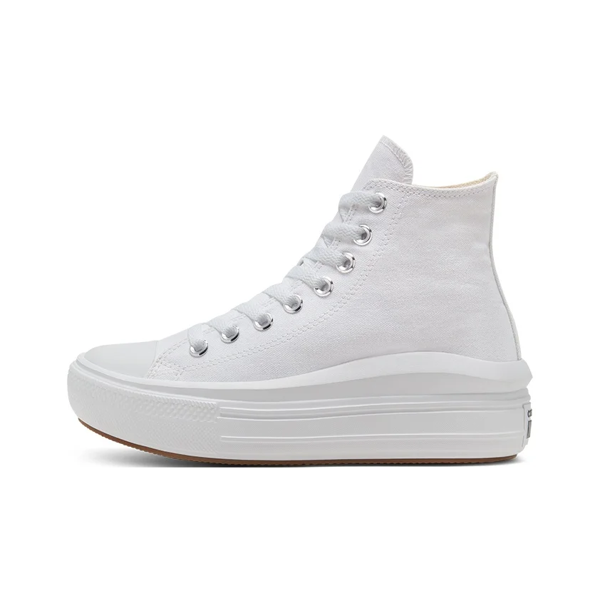 Tênis Converse Chuck Taylor All Star Feminino High Move 'White Ivory'