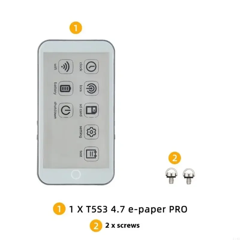 

Programmable for T5-4.7-S3 Epaper Display Development Board 4.7in E-Paper Display WiFi And Touch Control 896C