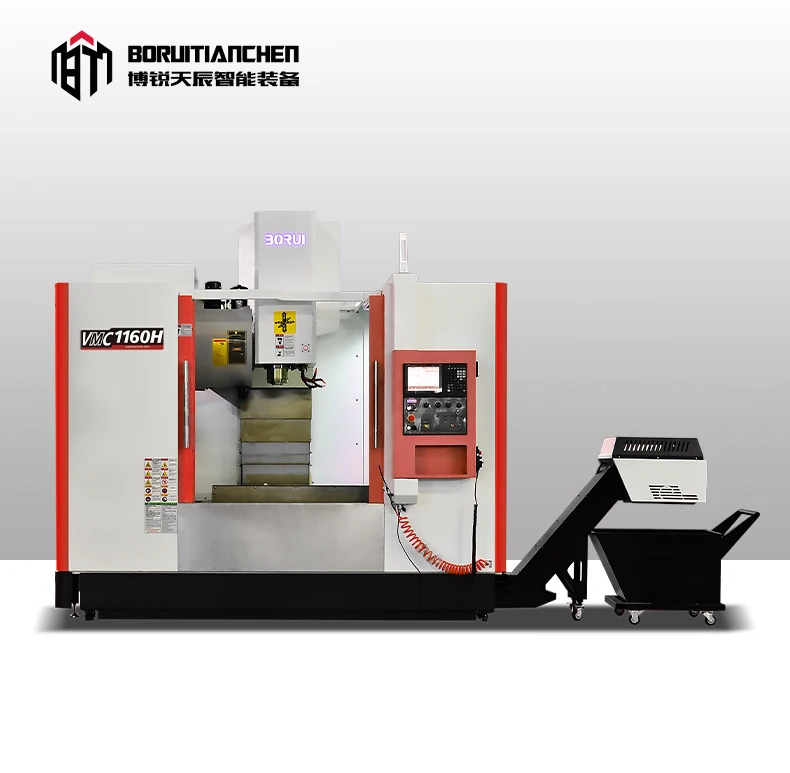 BRTC VMC1160H 3 Axis Cnc E Rail Vertical Hining Center With Tool Changer