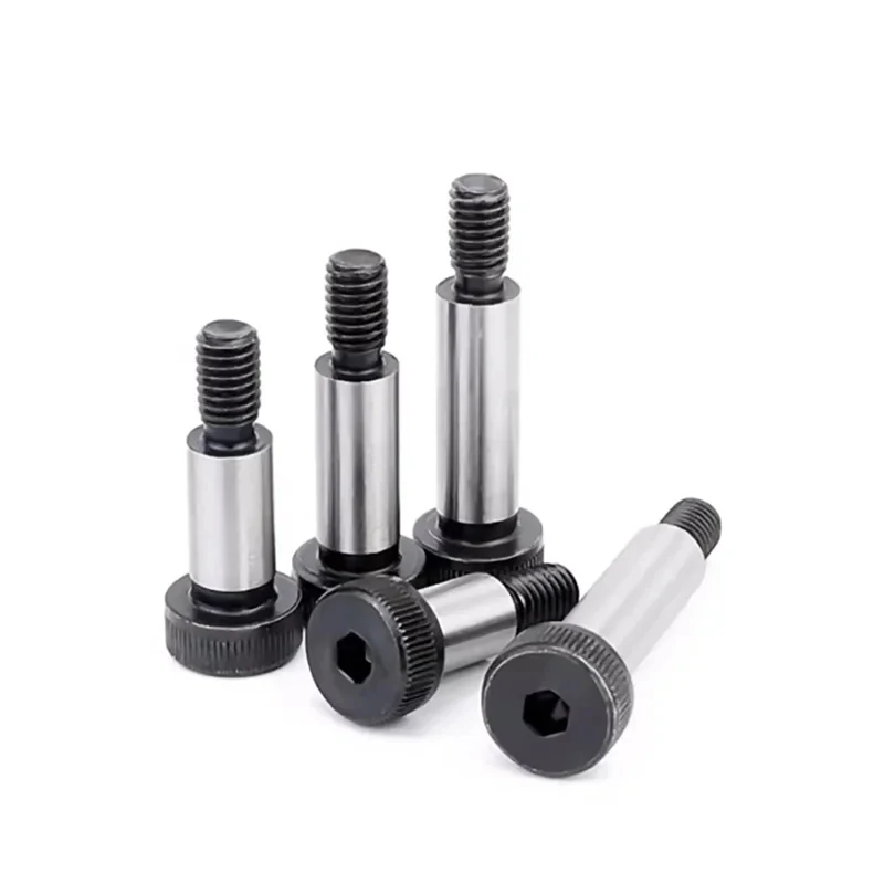 M8 M10 12.9 Grade Shoulder Bolt / Hex Socket Head Mold Limit Screw - Protruding Shaft Equal Height Stopper
