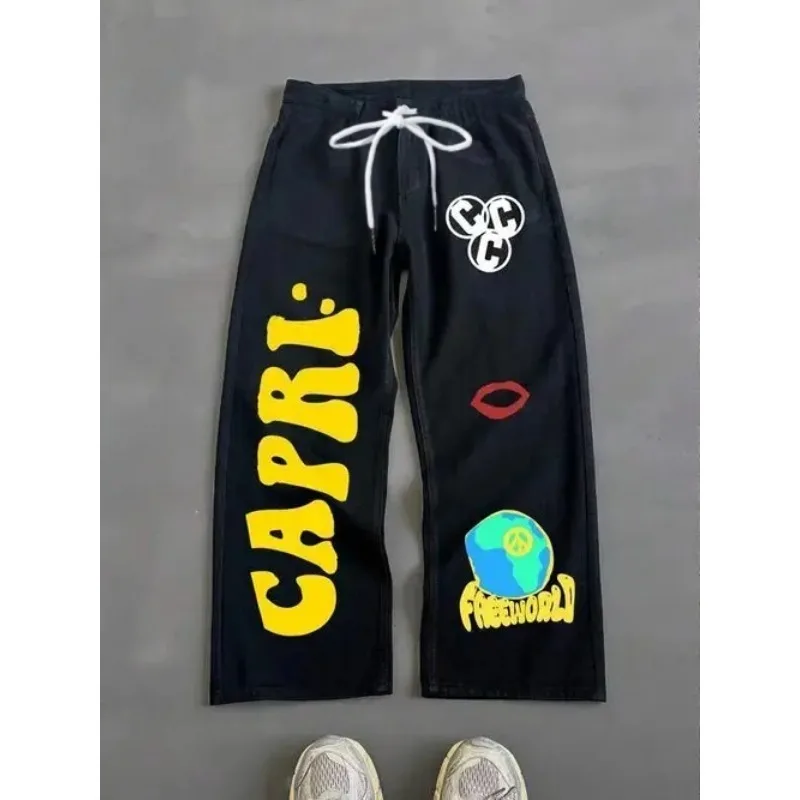 سراويل رياضية غير رسمية جديدة مطبوعة برسوم كارتونية ثلاثية الأبعاد قابلة للتنفس وعصرية على الطراز الأوروبي والأمريكي للبالغين والأطفال #4