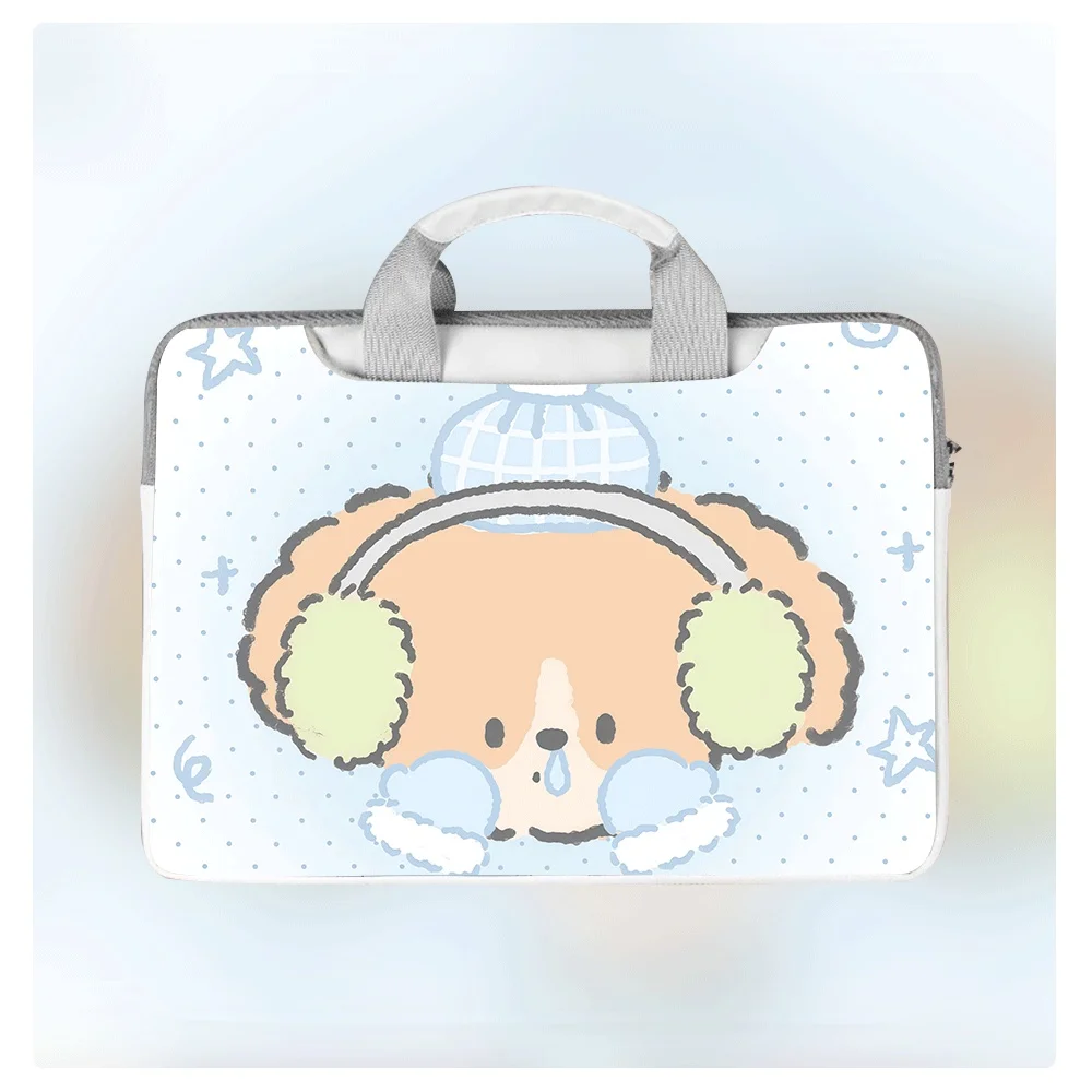 

Cartoon Animal Cute Crossbody Laptop Bag 13.3 14 15 15.6 Inch Waterproof Laptop Bag for Macbook Air Pro 16 Xiaomi Huawei Handbag