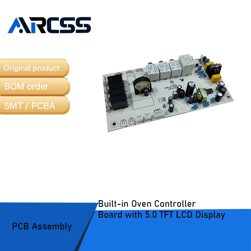 Papan Pengontrol Oven Terintegrasi dengan Layar LCD TFT 5.0