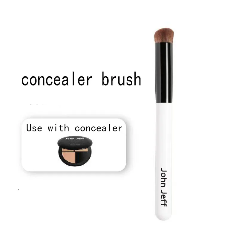 3 styles Makeup Brush Ambient Soft Glow Blush Brush Soft Fiber Hair Fashion Face Brush John Jeff Makeup Tools Set
