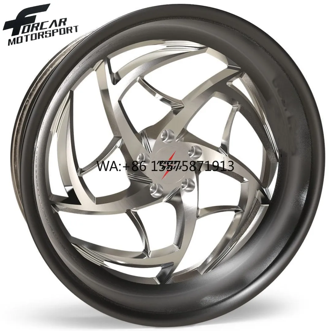 

Two-Pieces Aluminum China Rim T6061 Factory Alloy Wheels for Personal Use