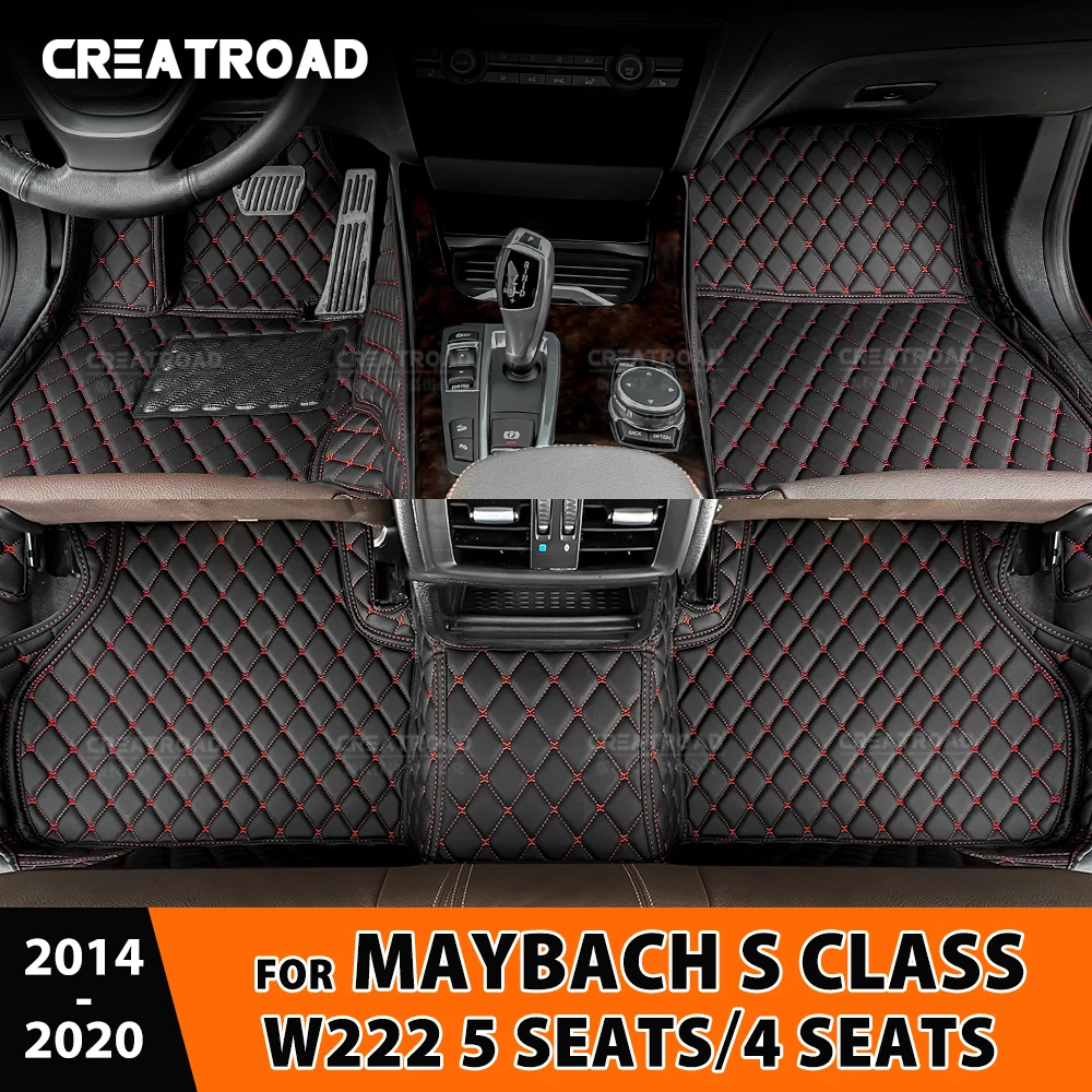 Car Floor Mats For Maybach S Class W223 2014-2020 19 18 17 16 15 Accessories