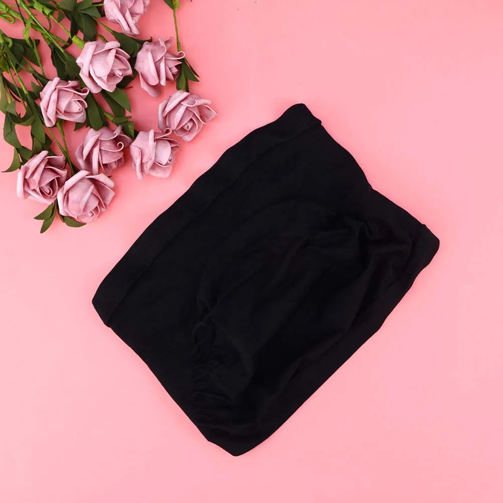 

Maternity Seamless Pregnant Women Care Breathable Stomach Lift Support Belly Band Black L Size Soft Pressure Relief