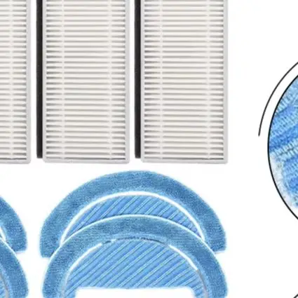 Main Side Brush Mop Cloth Kit For For Conga 1099 Connected For 1990 Connected Robot Vacuum Cleaner Spare Parts Accessories Repla