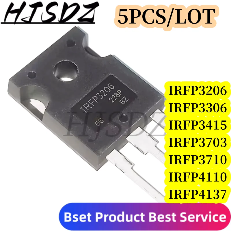 5PCS IRFP3206 IRFP3006PBF IRFP3306 IRFP3206PBF IRFP3415 IRFP3415PBF IRFP3703 IRFP3703PBF IRFP3710 IRFP4137 IRFP4137PBF TO-247