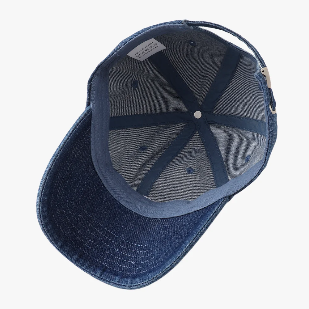 للجنسين NYC إلكتروني التطريز الدنيم قبعة بيسبول قابل للتعديل في الهواء الطلق واقية من الشمس الترفيه Snapback القبعات للنساء الرجال Casquette #5