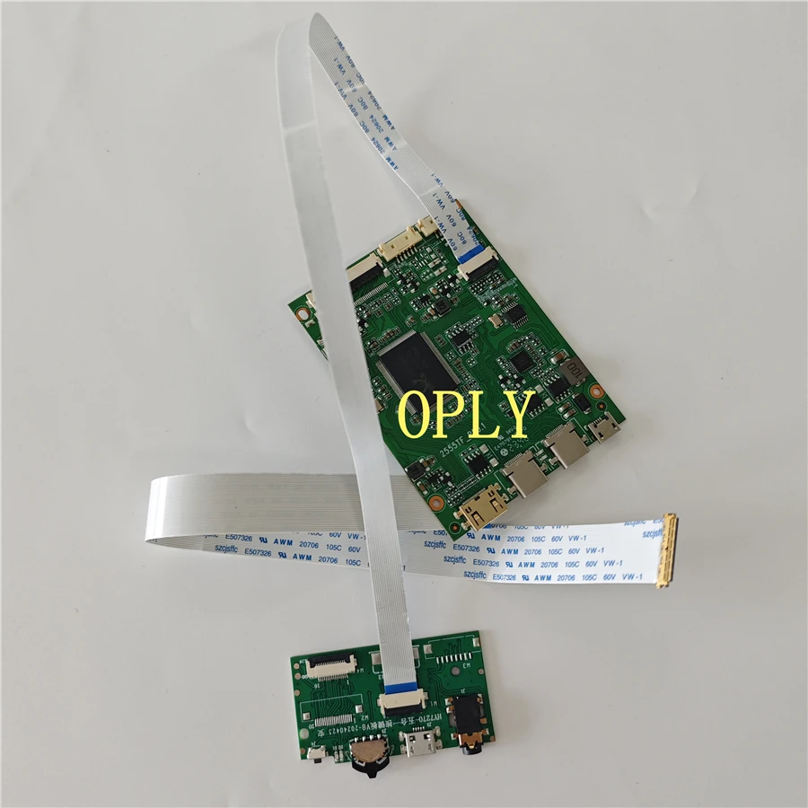

Плата контроллера 2 TYPE C Mini HDMI-совместимая для B140QAN04.H B140QAN04 14 дюймов 2880x1800 EDP светодиодная панель комплект экрана DIY