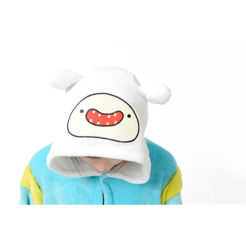 Adulto flanela cosplay anime aventura traje onesies cão pijamas animal halloween carnaval vestir-se festa macacões pijamas