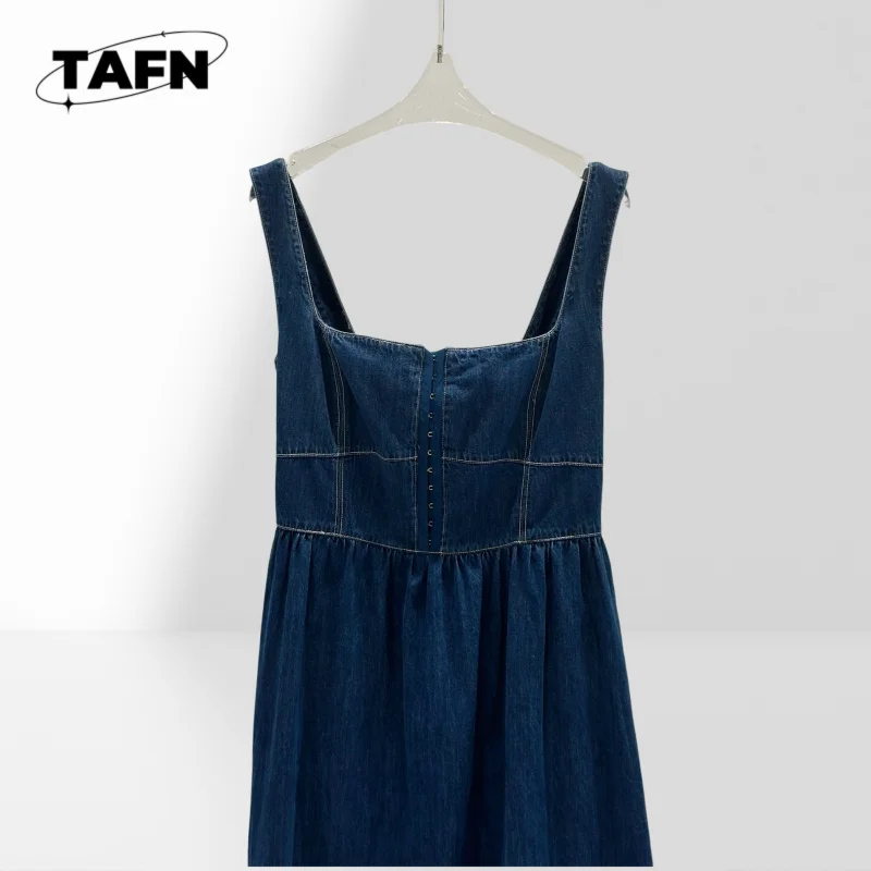 Vestido Cómodo y Hermoso Tendencia de temperamento simple Vestido de cachemira retro de primera calidad: Suave y moderno para la primavera AF2729