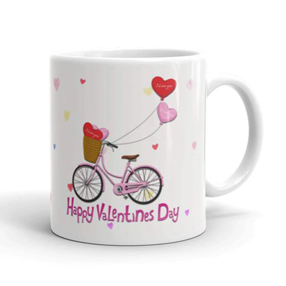 Cute Couple Coffee Mug Ceramic Water Mug is The Best Gift For Boyfriend/Girlfriend