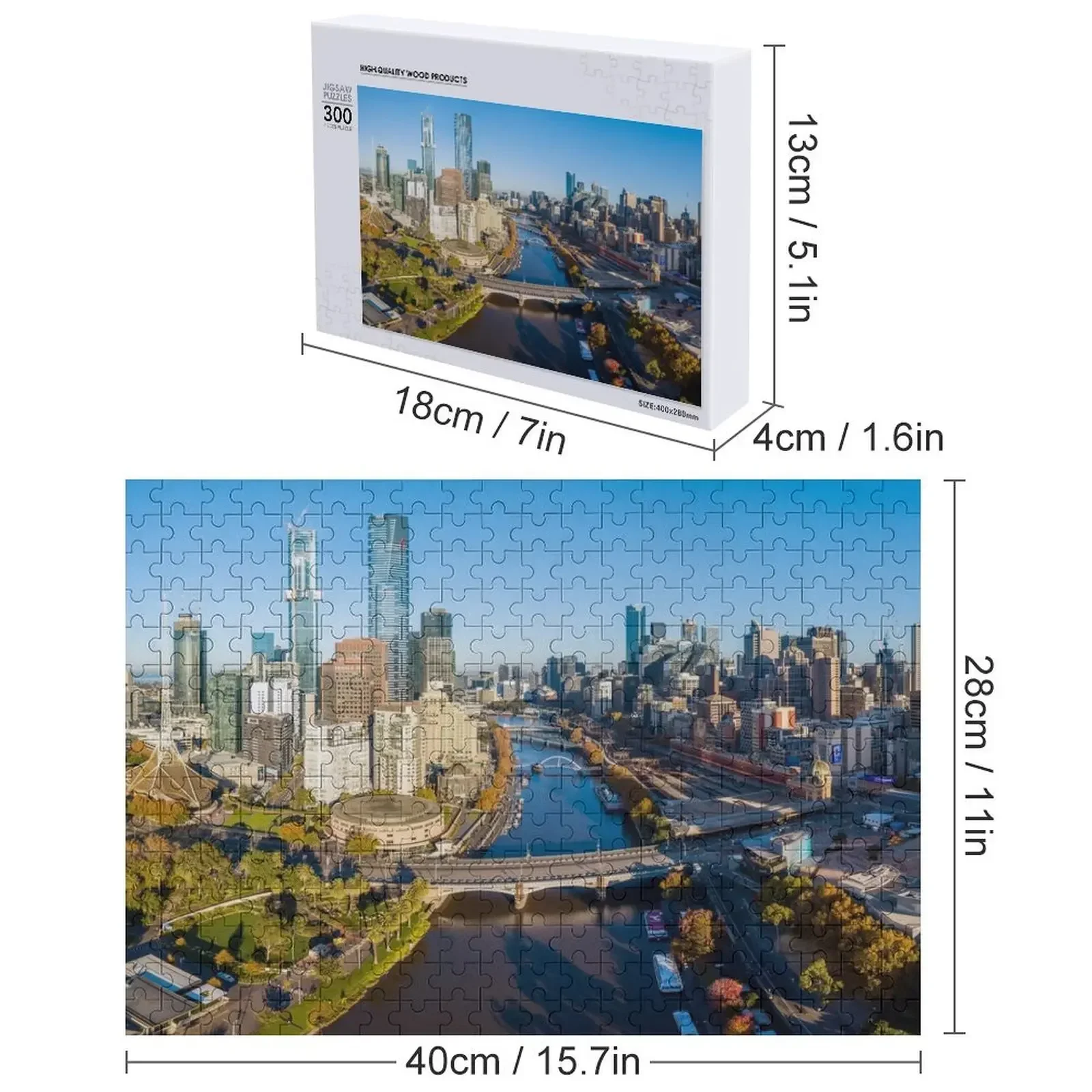 Puzzle Melbourne City Puzzle opere d'arte Puzzle anime