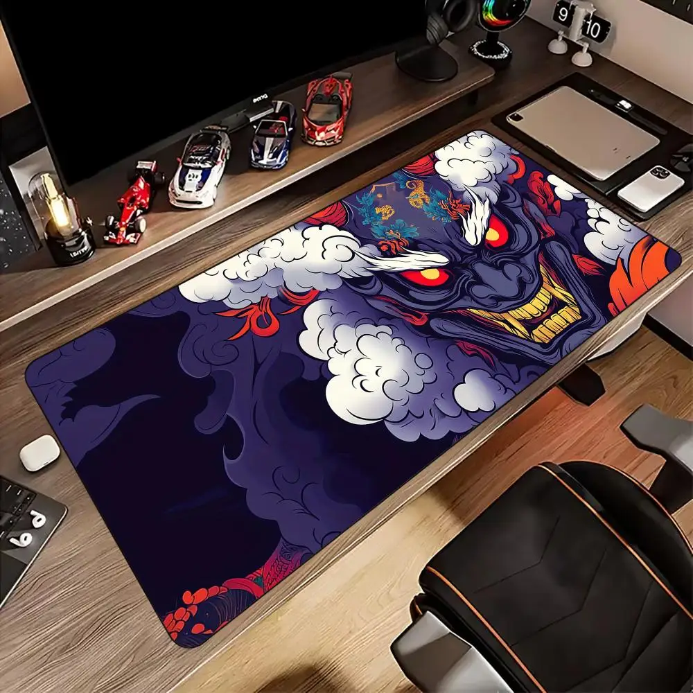 

Japanese-style ghost theme Mouse Pad rubber anti-slip Desk Mat pc accessories Gaming mat keypad Extended pad Desktop decoration
