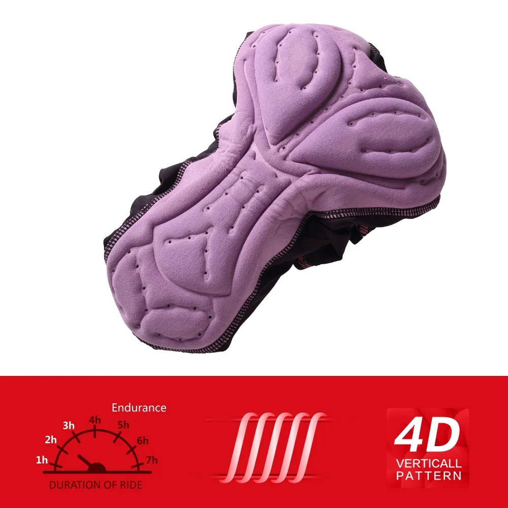 Santicผู้หญิง 3/4 กางเกงขี่จักรยานฤดูร้อน 4D PaddingจักรยานCroppedกางเกงBreathableตาข่ายสะท้อนแสงความยืดหยุ่นสูงMTB Leggings