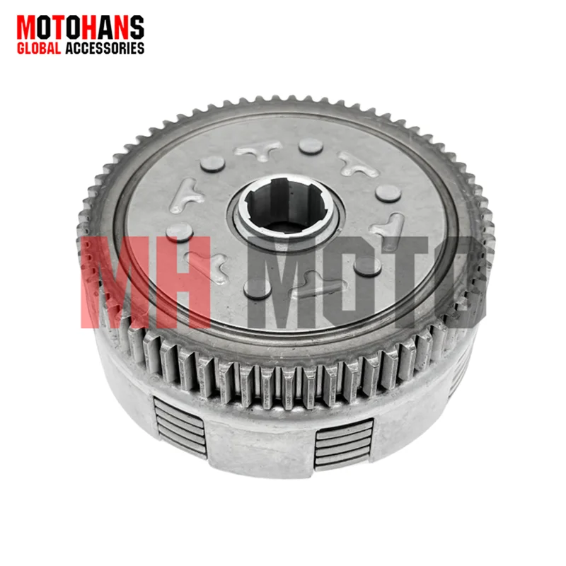MOTORCYCLE PARTS CLUTCH COMP. 4 COLUMNS 5 PLATE 67 TEETH FOR 1P56FMJ YX140 YX150 YX160 140CC 150CC 160CC PIT DIRT BIKE