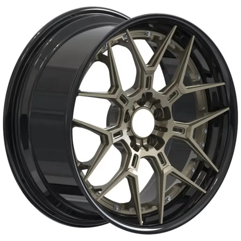

Custom Forged Two-piece Rims 6061-T6 Aluminum Alloy Wheels
