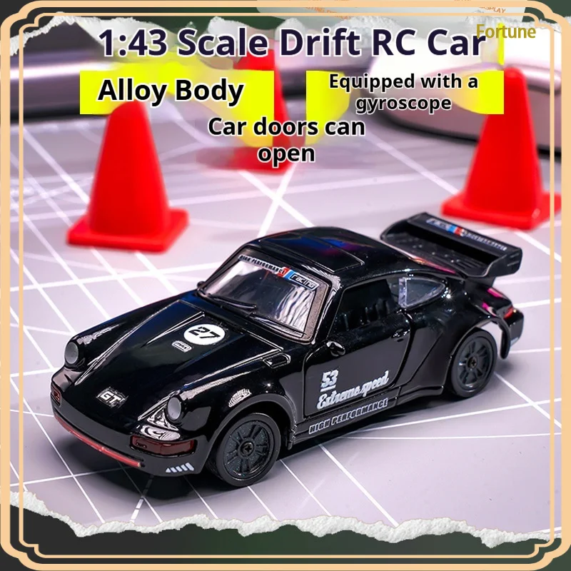 

1:43 GTR Model Sports Car RC Car Toys Alloy Diecast Sound Light Doors Opened Exquisite Body Pull Back Collection Supercars