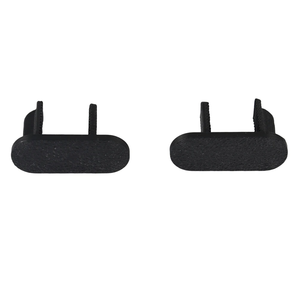 2pcs Car Parcel Shelf Clip Black Plastic Trunk Partition Clamp Durable For Ford Fiesta Mk8 2017-Onwards Car Accessories