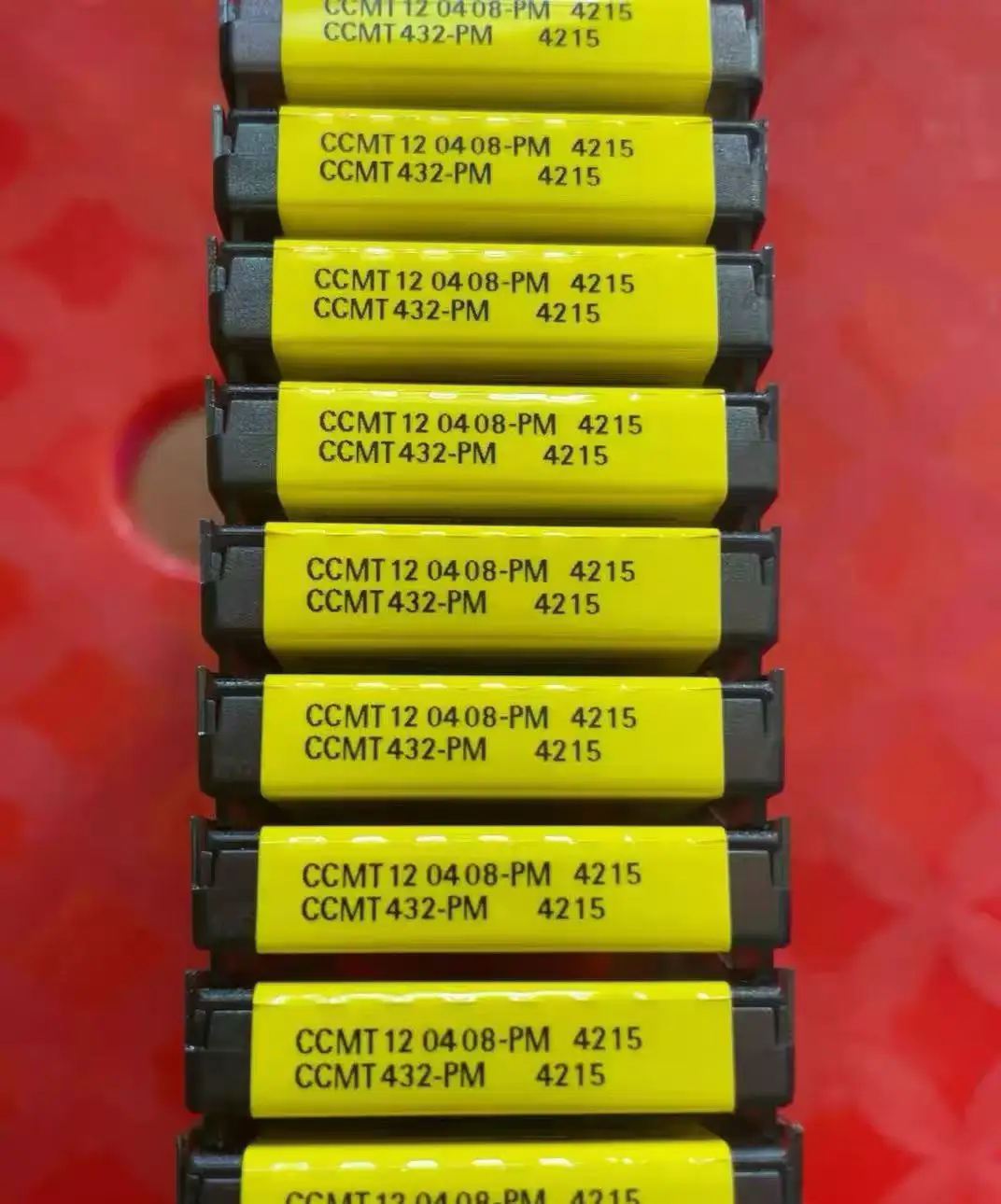 

CCMT120408-KM 3210 Original CCMT120408-PM 4215 CNC blade