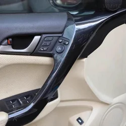 For Honda Accord European version 2009 2010 2011 2012 Car Interior Armrest Handrail Inner Door Handle Trim 4Pcs