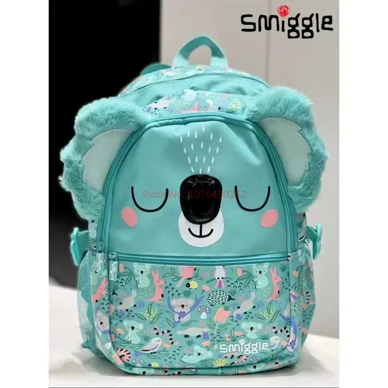 Smiggle School Bag Children Stationery Student Pen Case Backpack 8-color Ballpoint Pen Meal Bag  Student Gift