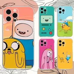 Time A- Adventure canvas Phone Case For iPhone Apple 15,14,13,12,Mini,11,Pro,Max,Plus,X,XR,XS,8,SE,2020,Plus Transparent Cover