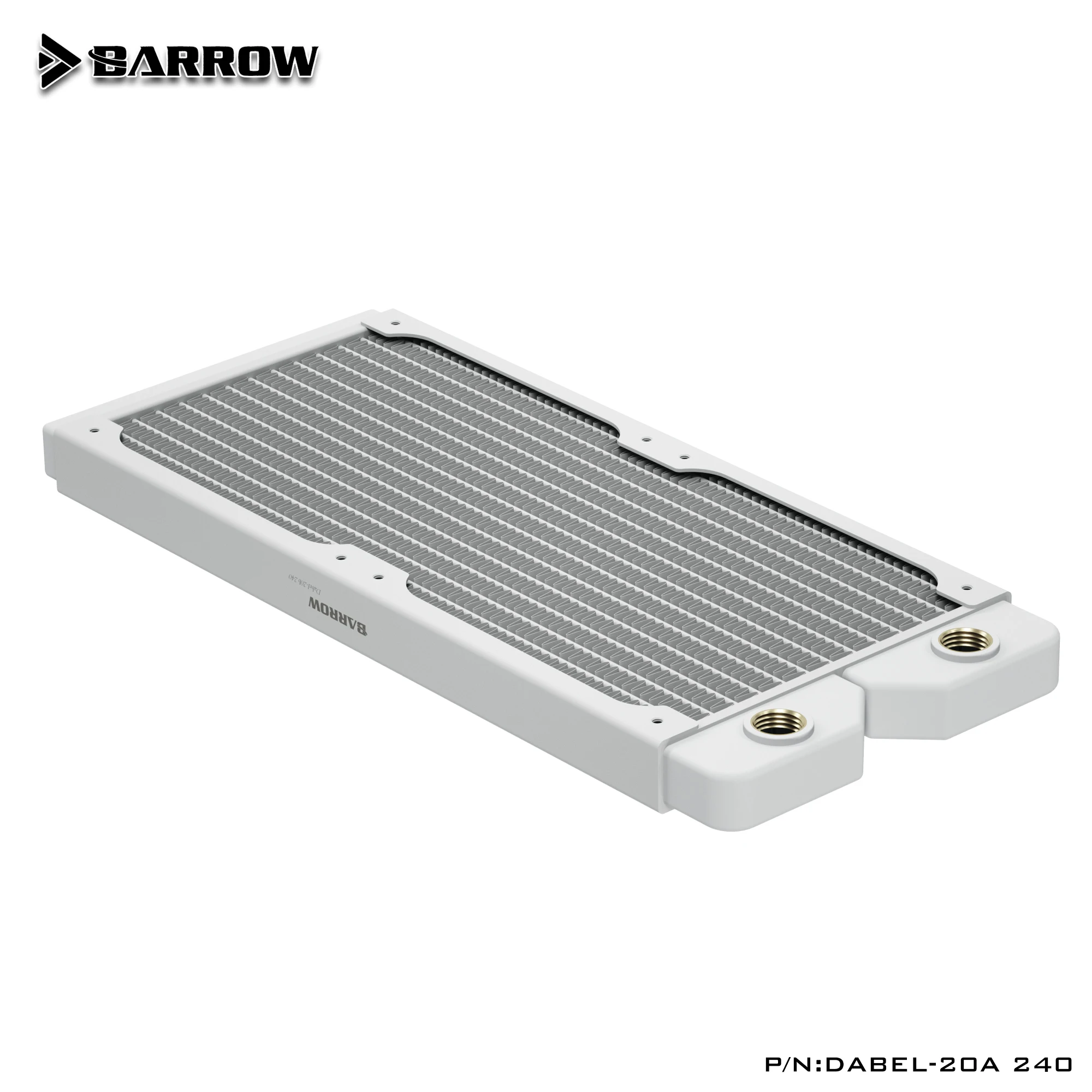 

Barrow Radiator 20mm Thick Copper G1/4" Thread For 12cm Fan 240/360MM PC Radiator Water Cooling Dabel-20a Dabel-20b