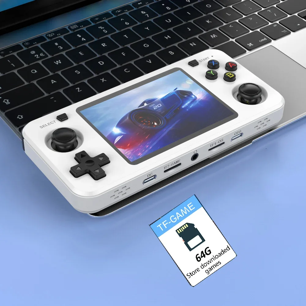 R36H ARKOS Retro Handheld Game Console Draagbare 64G 128G Pocket Video Player 3.5 Inch IPS Scherm R36S landschap Kid Gift